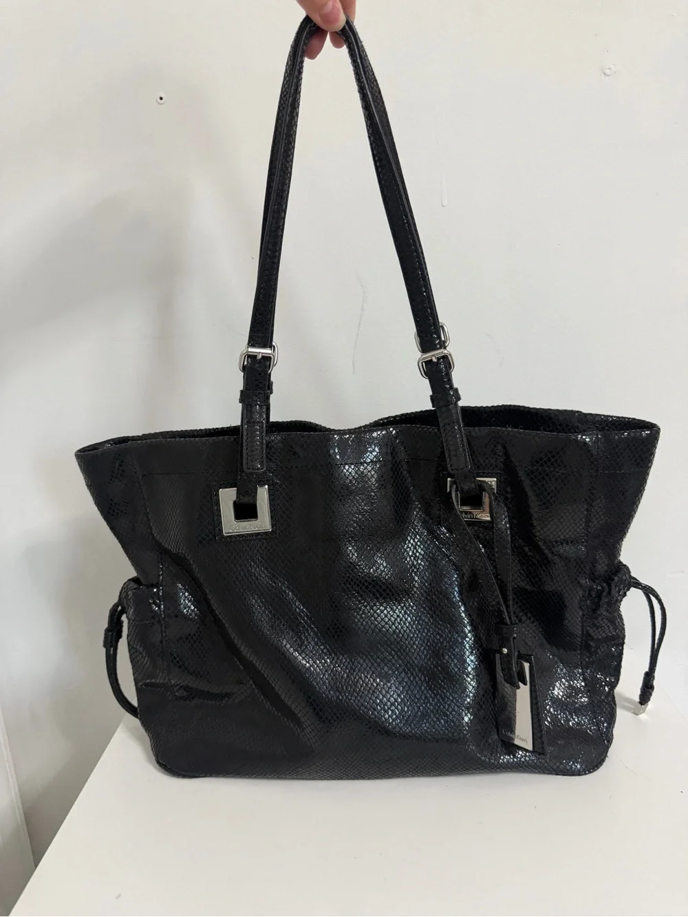 Calvin Klein Snake Print tote bag